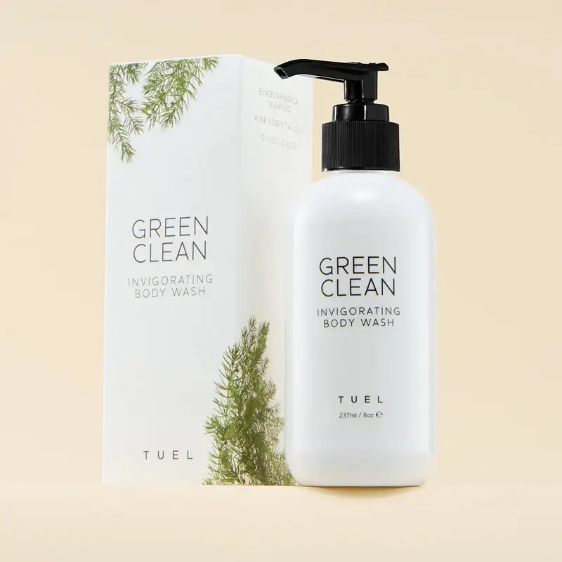 GREEN CLEAN INVIGORATING BODY WASH - 237ML
